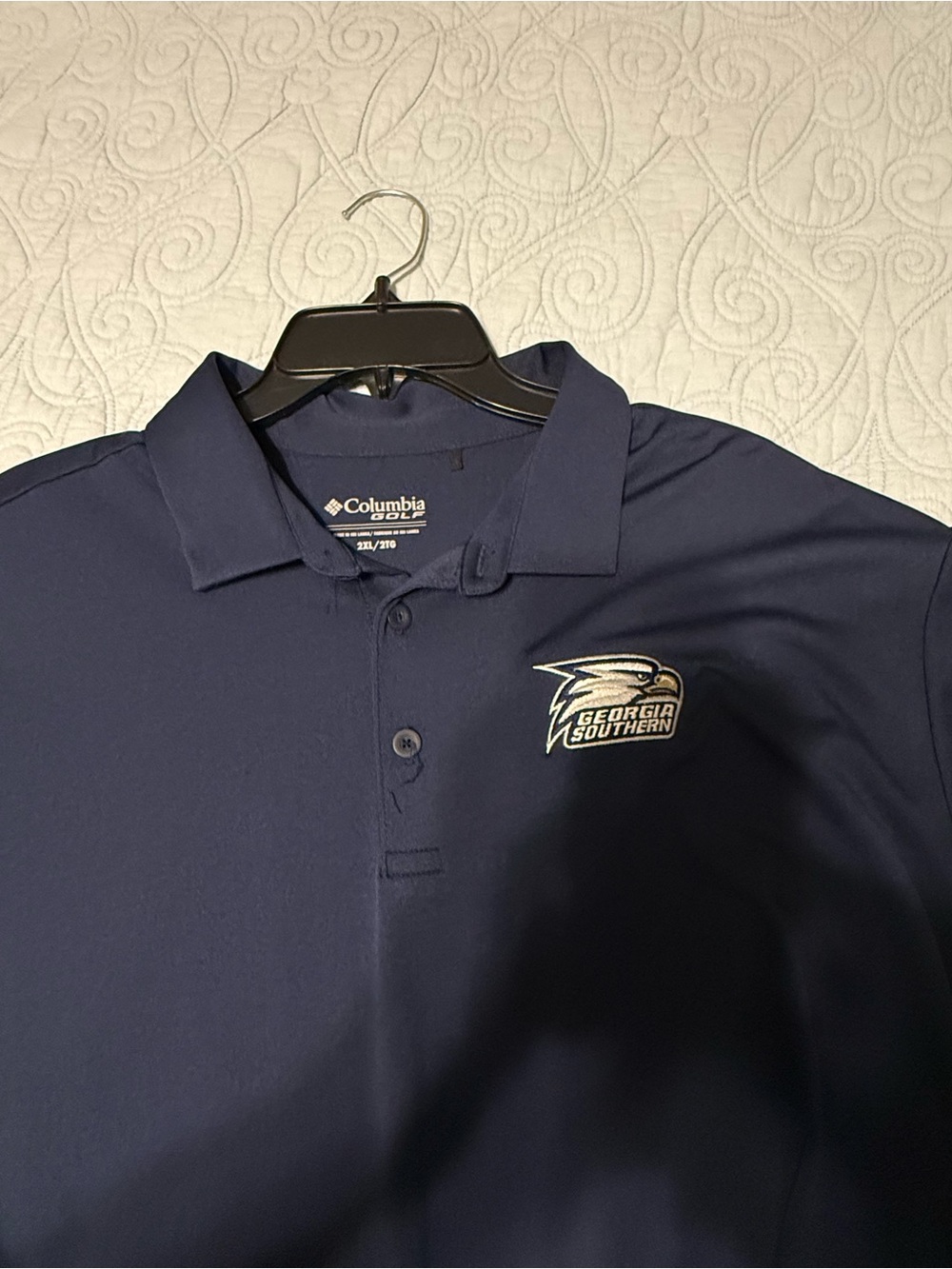 Columbia Men’s Navy Georgia Southern Polo